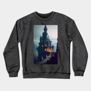 Fantasy castle Crewneck Sweatshirt